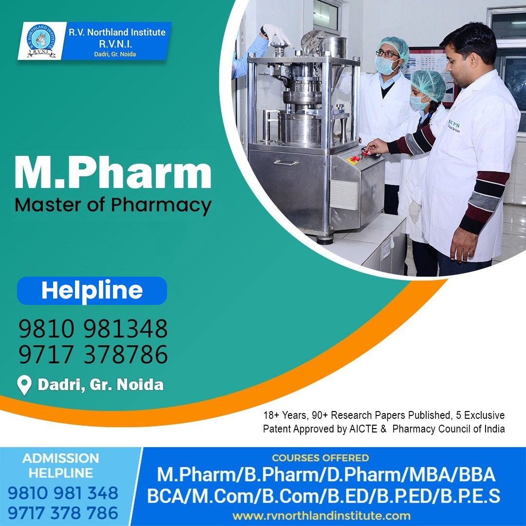 M Pharmacy College in Greater Noida