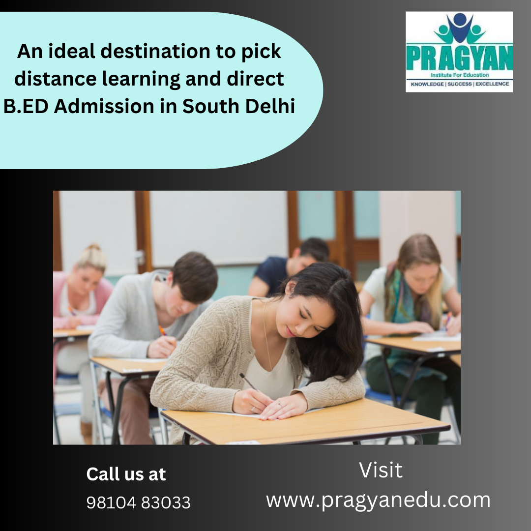 BEd Admission in South Delhi