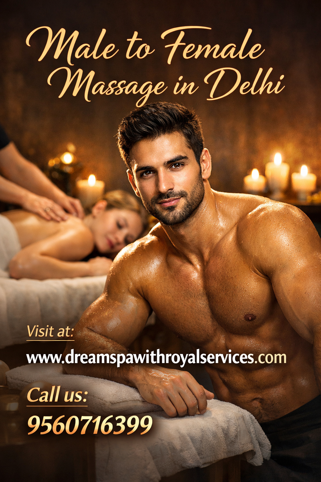 Male to Female Massage in Delhi at Home