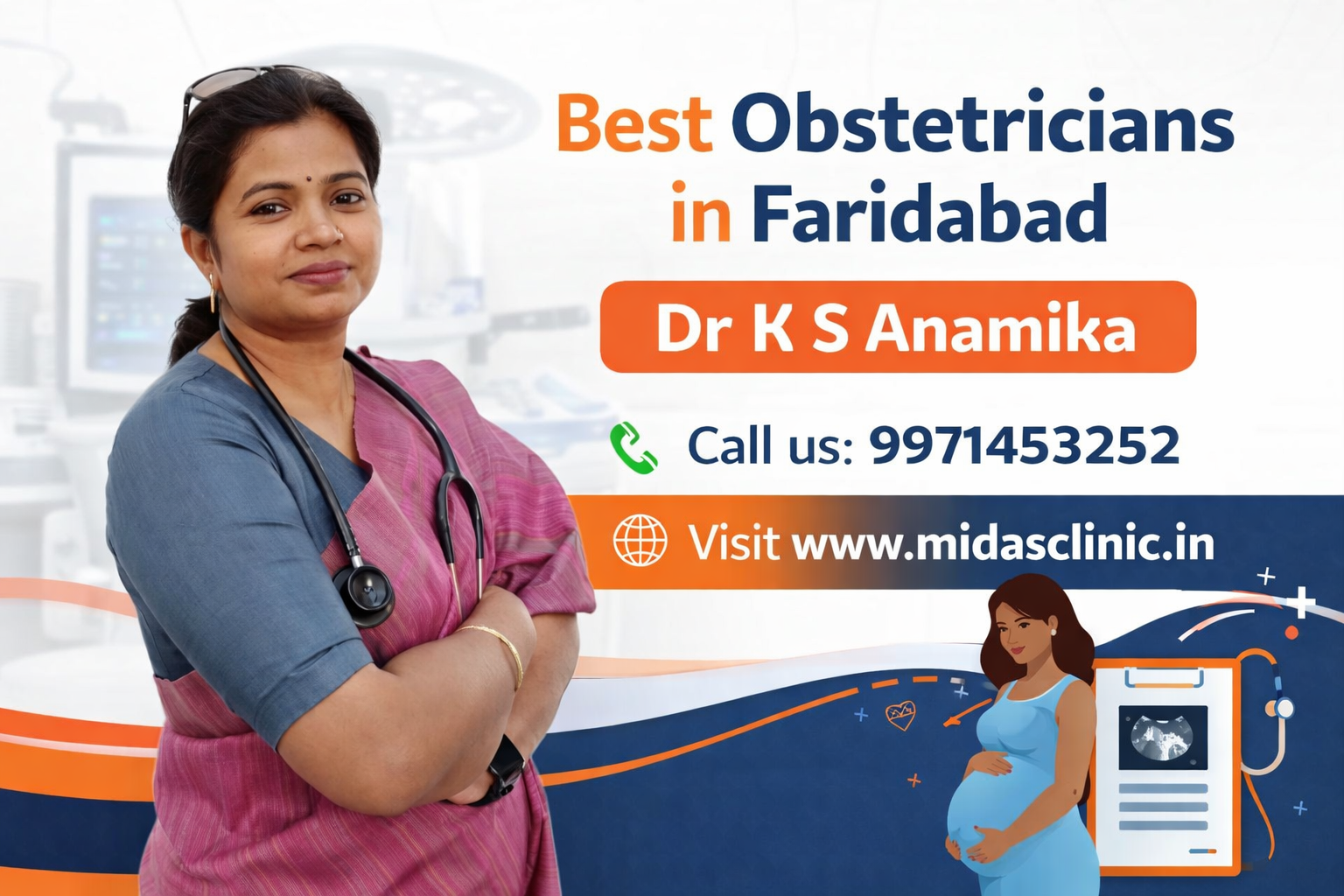 Best obstetricians in Faridabad
