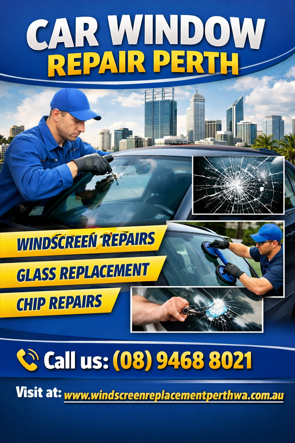 Car window repair services in Perth