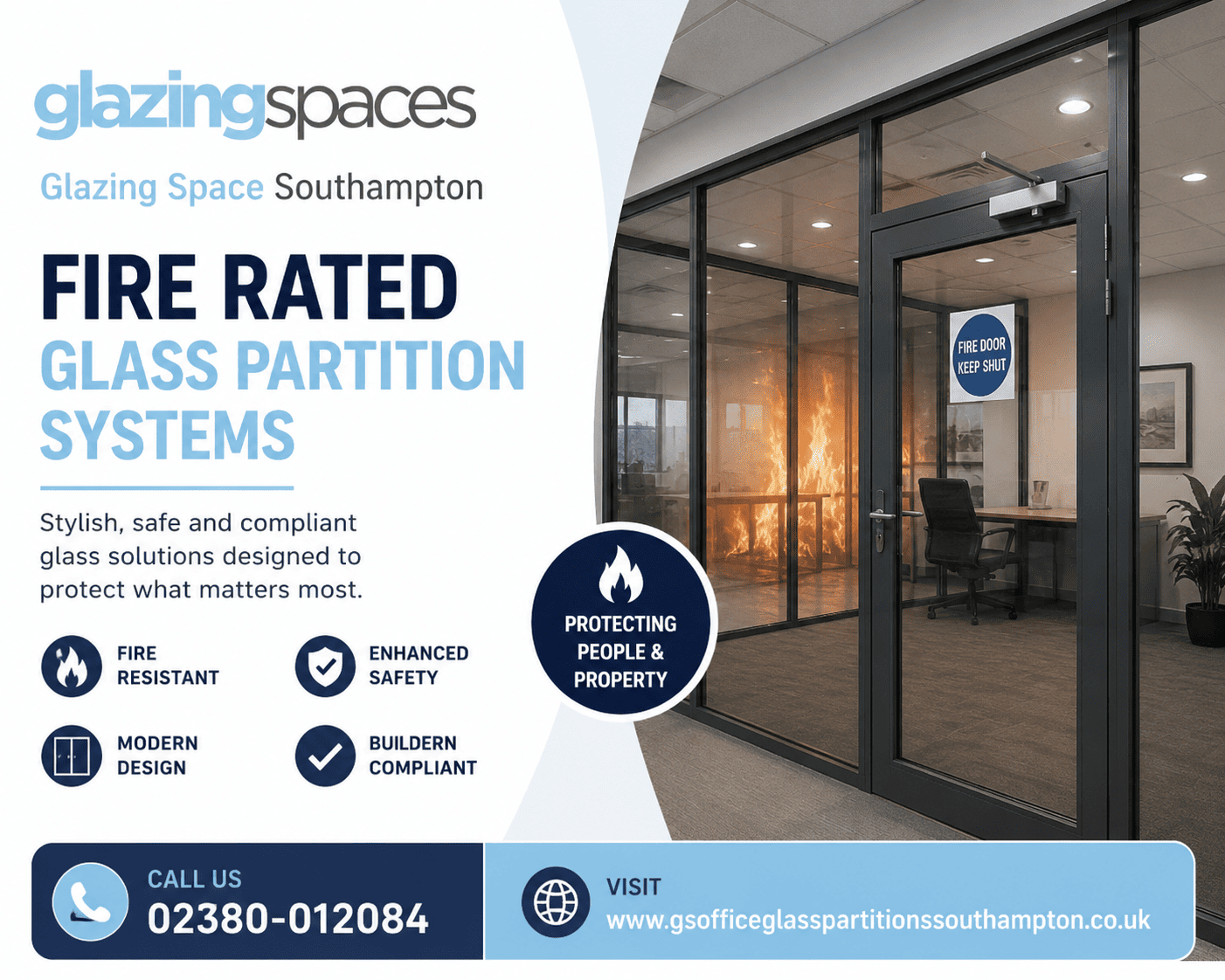 Fire Rated Glass Partition Systems
